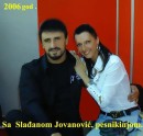 Sa Slađanom Jovanović, pesnikinjom
