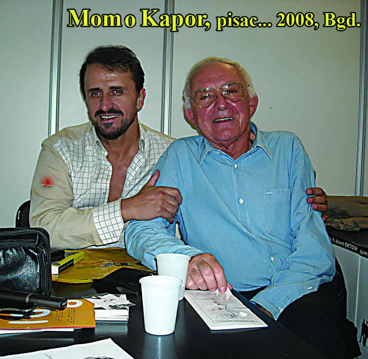 Momo Kapor, pisac... 2008, Bgd
