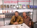 Sa Nebojšom Bogavcem Bogijem, pesnikom i izdavačem, Sajam knjiga 2011, Beograd